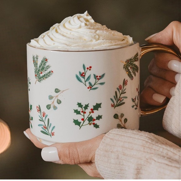 sweet water decor Other - Sweet Water Decor Mug with Gold Handle
